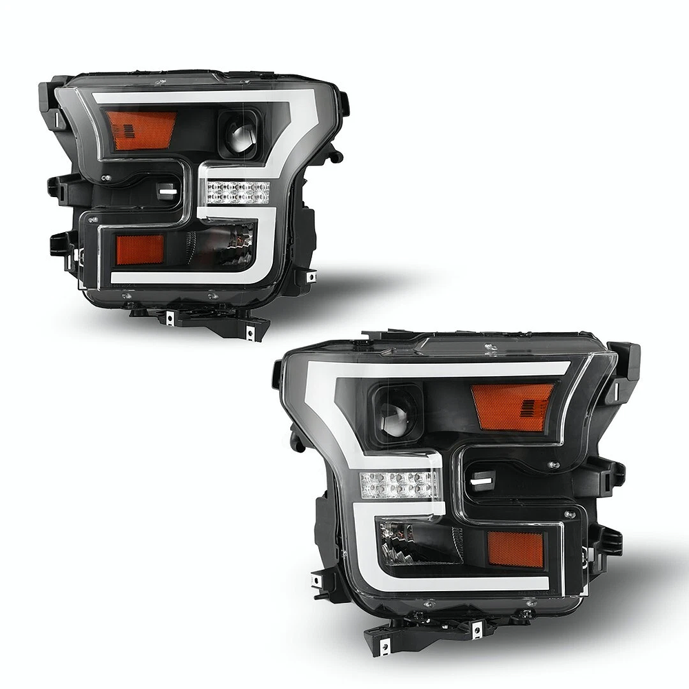 Ópticos Ford F150 LED DRL Projector 2015-2020 2