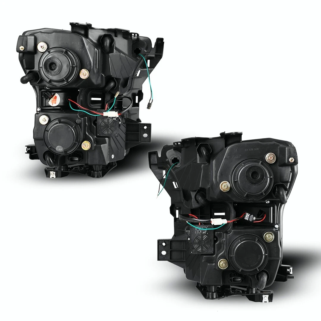 Ópticos Ford F-150 Projector & LED DRL – Black Edition 4