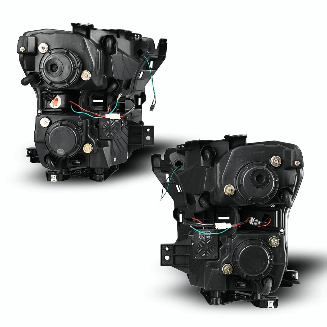 Ópticos Ford F-150 Projector & LED DRL – Black Edition 4