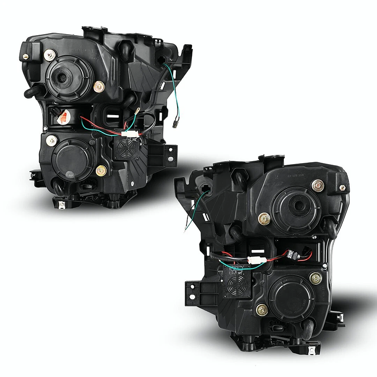Ópticos Ford F-150 Projector & LED DRL – Black Edition 4