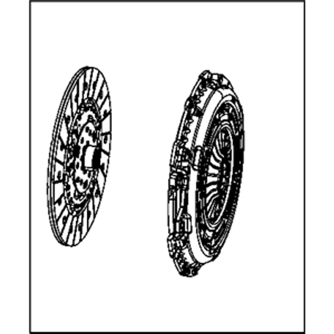 Kit de Embrague Original Mopar - Dodge Journey (2011-2017) 1