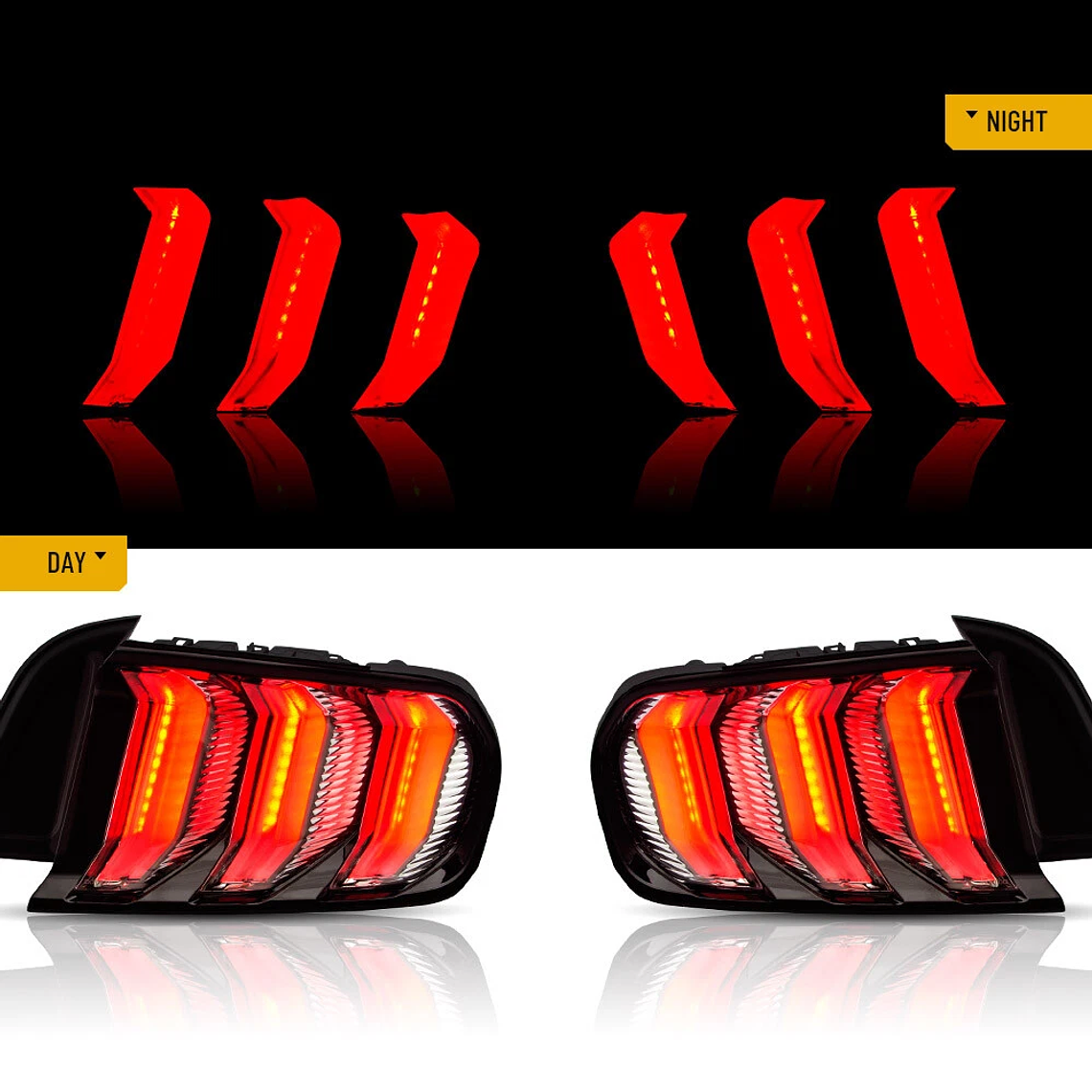 Focos traseros Ford Mustang 2015-2023 2