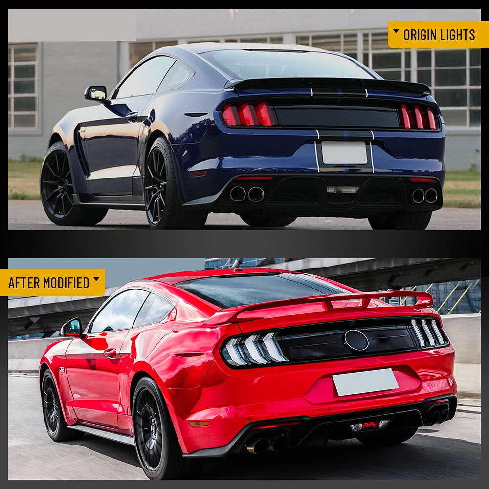 Focos traseros Ford Mustang 2015-2023 4