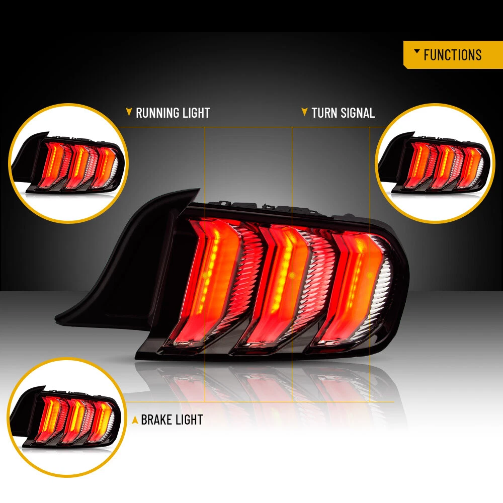Focos traseros Ford Mustang 2015-2023 5