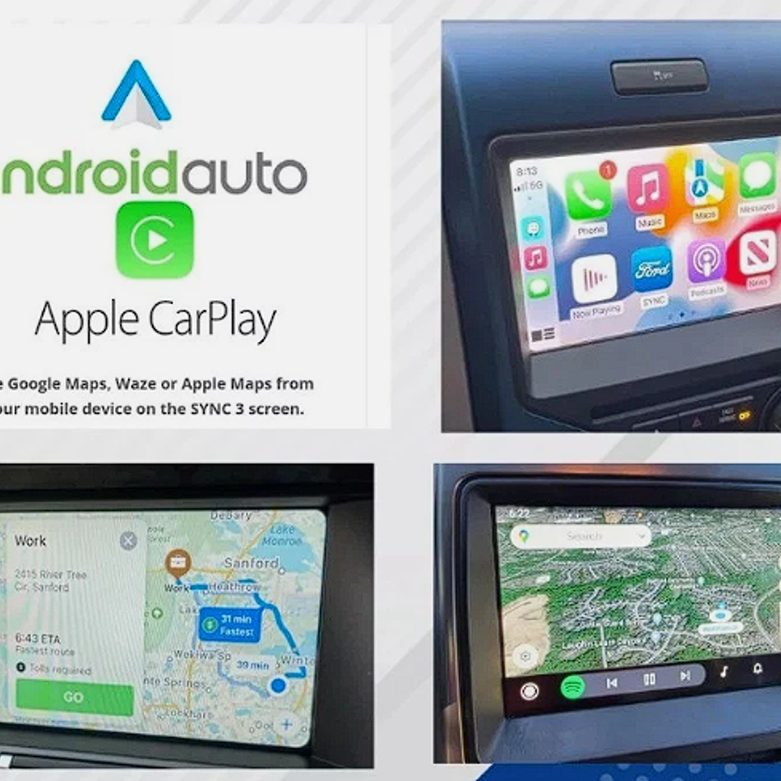 Kit upgrade Radio Ford F-150 SYNC 2 a SYNC 3  2