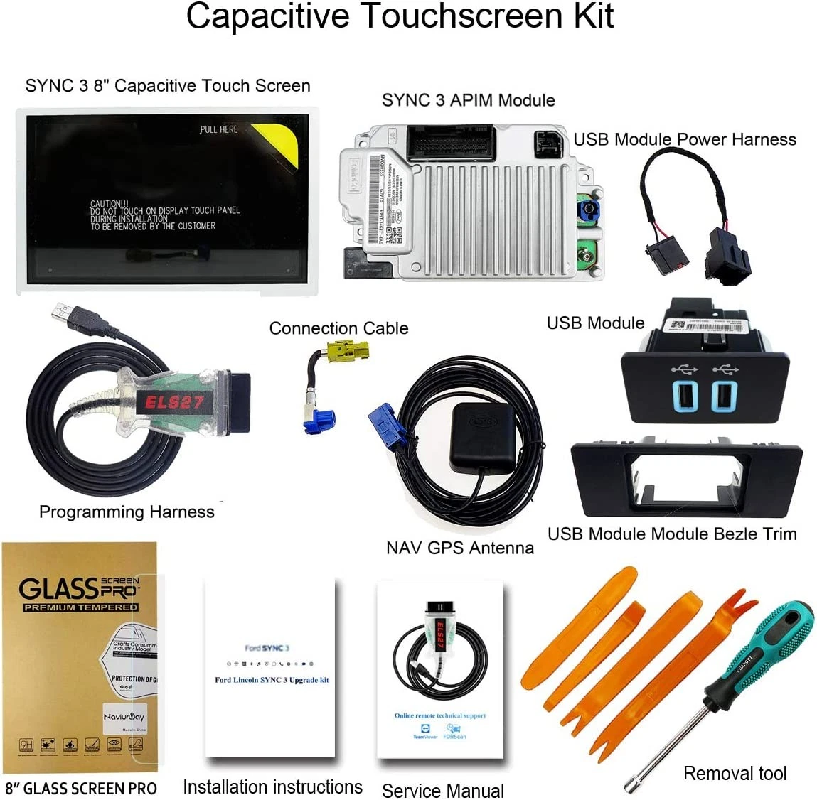 Kit upgrade Radio Ford F-150 SYNC 2 a SYNC 3  3