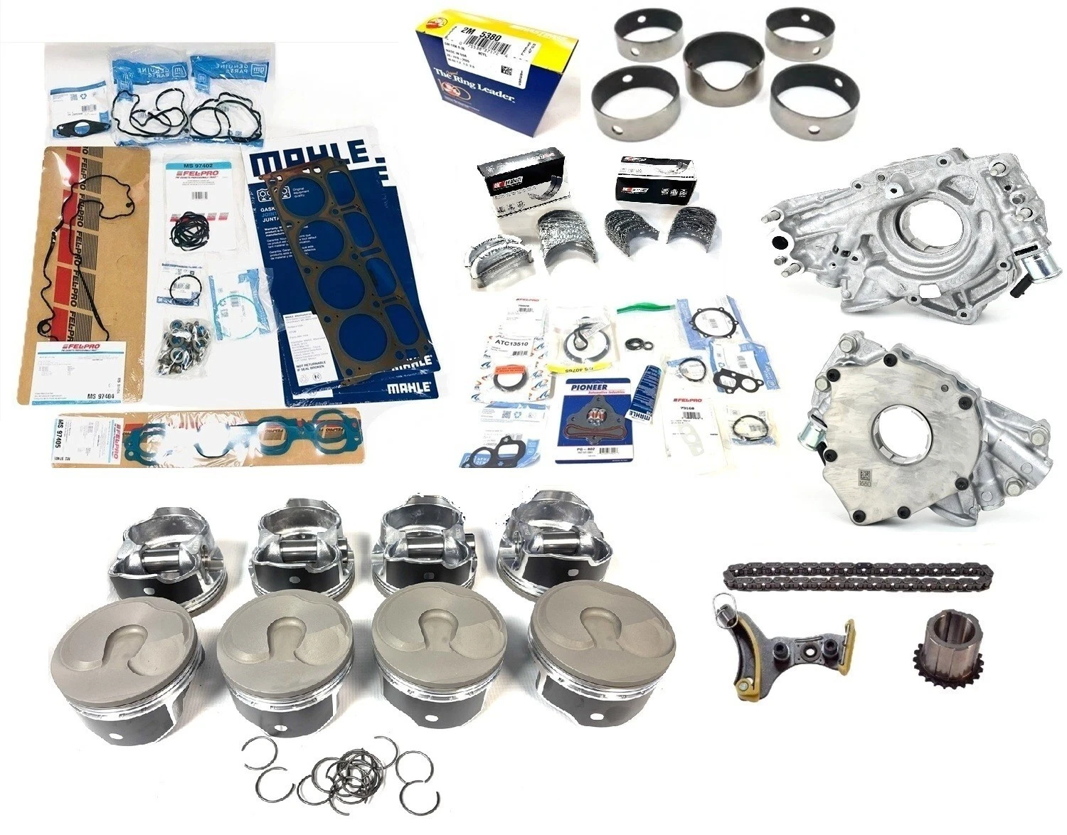 Kit Maestro de Reconstrucción Motor Chevrolet 6.2L V8 (2019-2023) 1