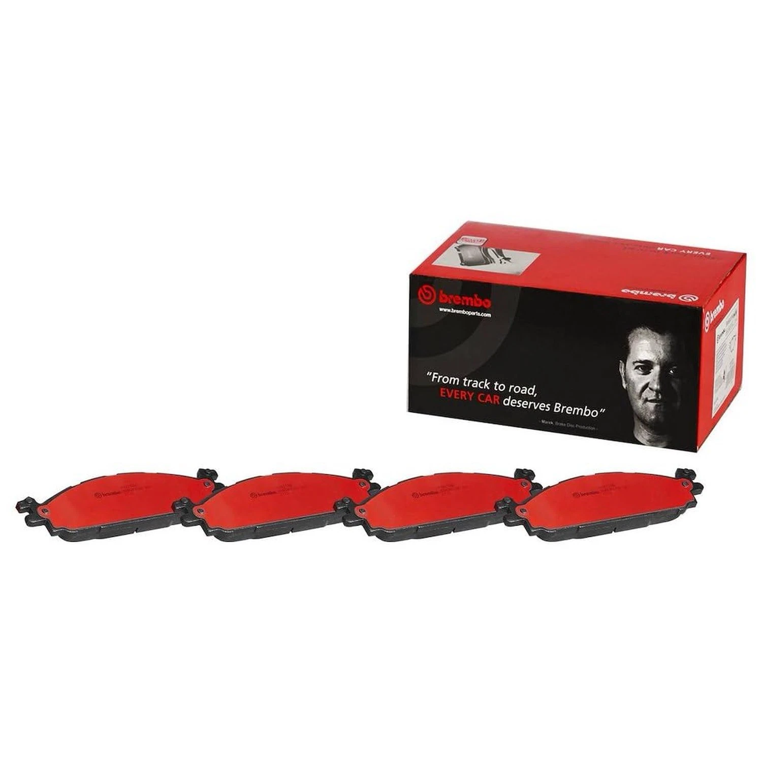 Pastillas de Freno Delanteras Brembo Cerámicas - Ford Explorer (2011-2019) 1
