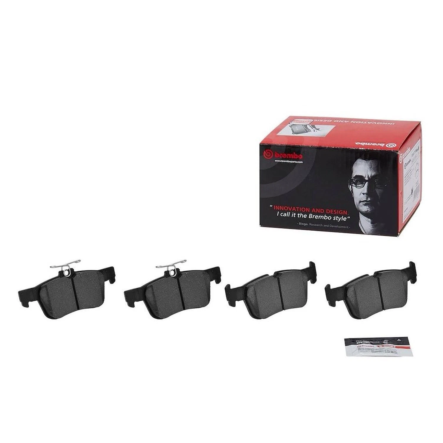 Pastillas de Freno Delanteras Brembo Cerámicas - Ford Explorer (2011-2019) 2