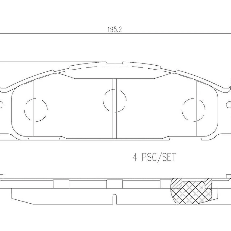 Pastillas de Freno Delanteras Brembo Cerámicas - Ford Explorer (2011-2019) 4