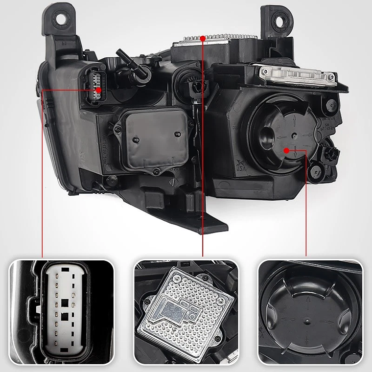 Óptico Jeep Grand Cherokee 2017-2021 HID/Xenon 5