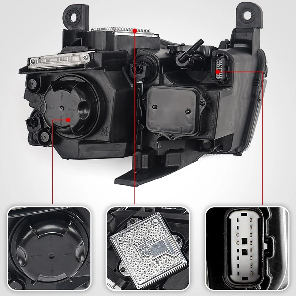 Óptico Jeep Grand Cherokee 2017-2021 HID/Xenon 6