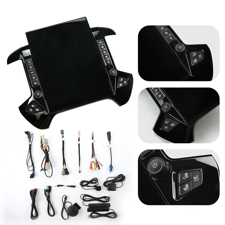 Radio Android 13 Tipo Tesla 15.6