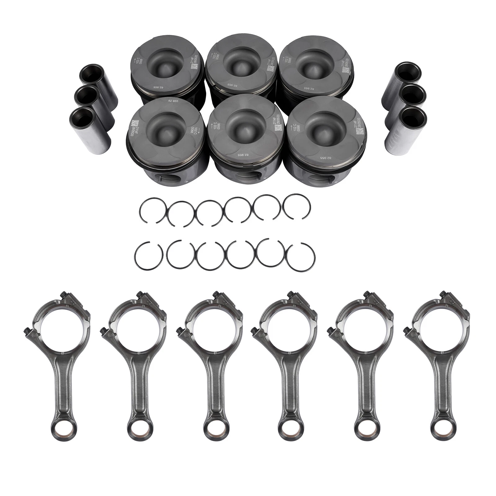 Pistones con Biela 3.0L EcoDiesel (2014-2019) 1