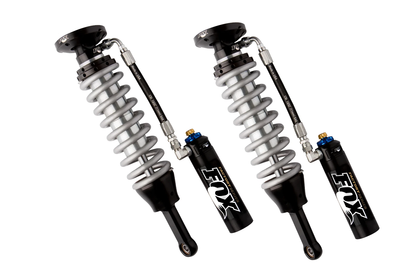 FOX Factory Race Series 2.5 Coilover Reservoir – Par Delantero Ford F-150 4x4 (2014-2025) 1