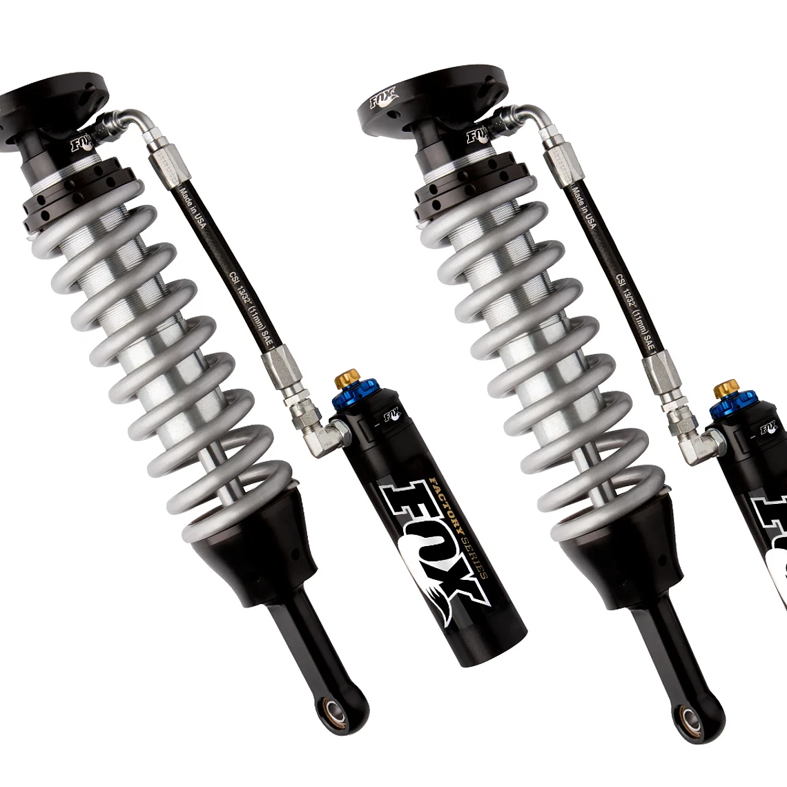 FOX Factory Race Series 2.5 Coilover Reservoir – Par Delantero Ford F-150 4x4 (2014-2025) 1