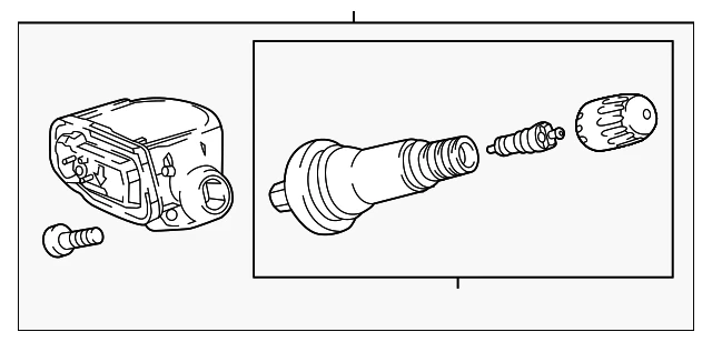 Sensor de Presión de Neumáticos (TPMS) – Chevrolet Original GM 2