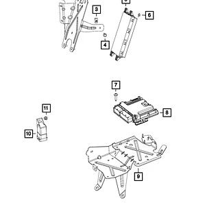 Módulo de Control de Carrocería (BCM) – Genuino Mopar Ram 2017