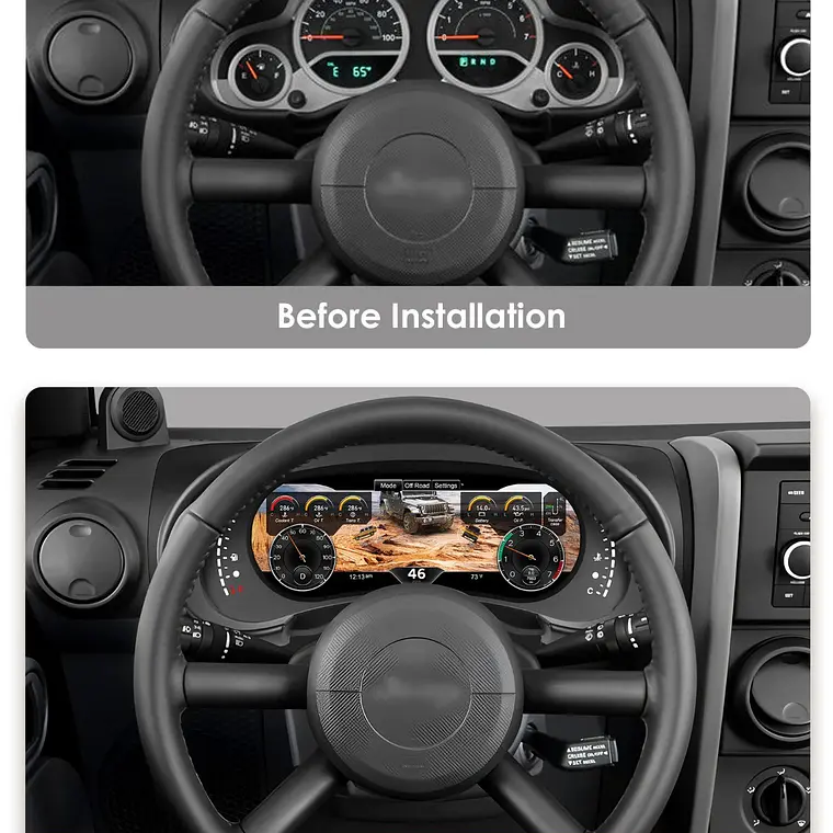 Tablero Digital LCD 12.3