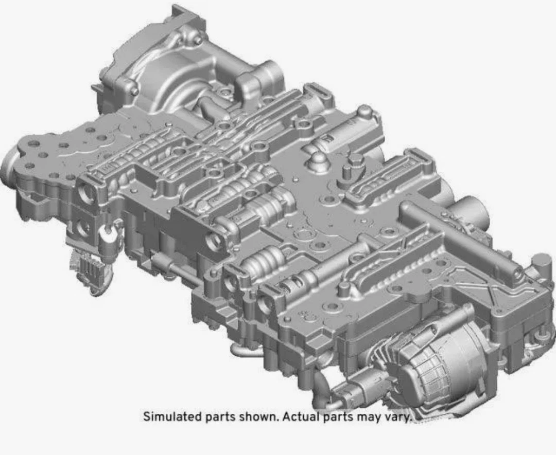 Cuerpo Válvulas Control Transmisión Chevrolet 10L80 Completo (2021-2025) 1