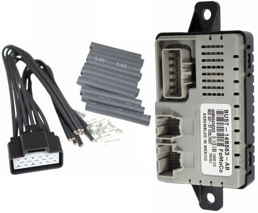 Módulo Calefacción Ventilador Asiento Conector 12-Pin Ford F-150 Mustang Edge 1