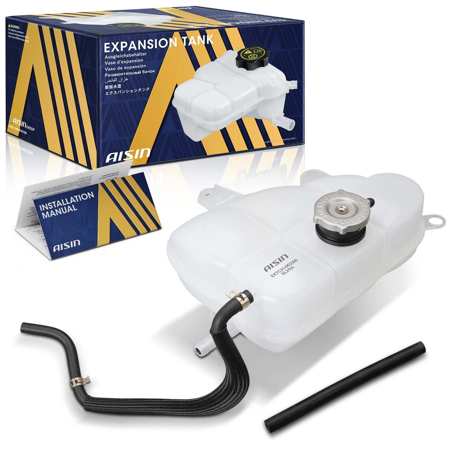 Deposito Refrigerante Con Tapa Jeep Grand Cherokee 2014-2015 3.0L EcoDiesel  3