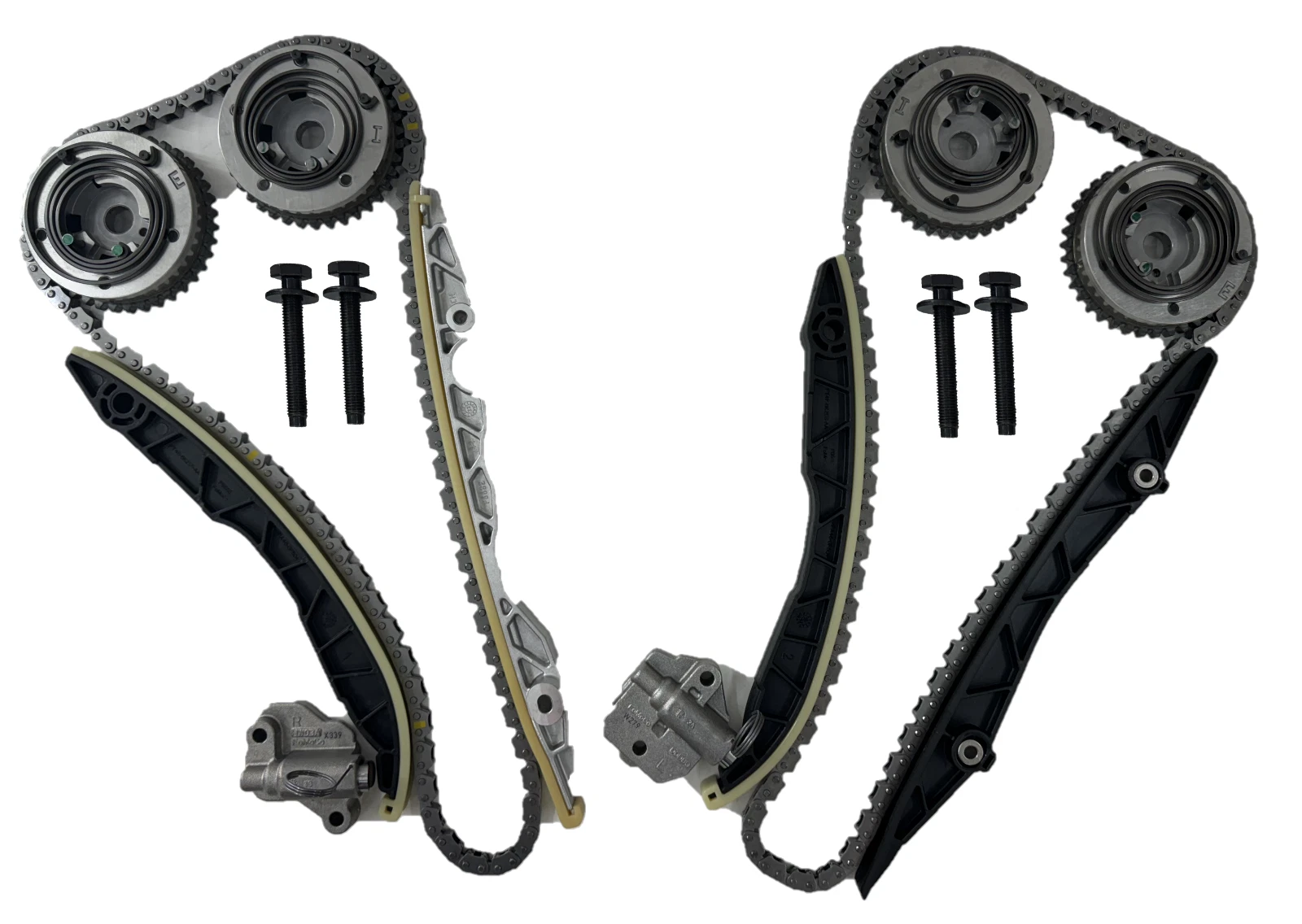Kit Distribución Cadenas Tensores Phasers VCT 2.7L EcoBoost Ford Edge ST 2015-2020 2