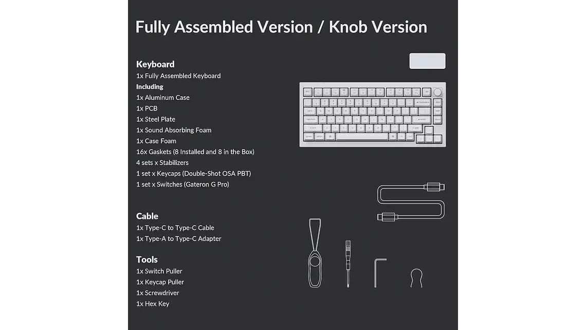 Keychron Q1 Pro - Teclado Mecánico Inalámbrico Aluminio CNC  2