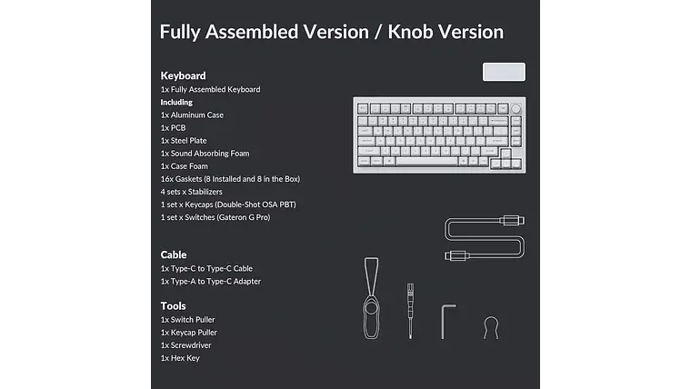 Keychron Q1 Pro - Teclado Mecánico Inalámbrico Aluminio CNC  2