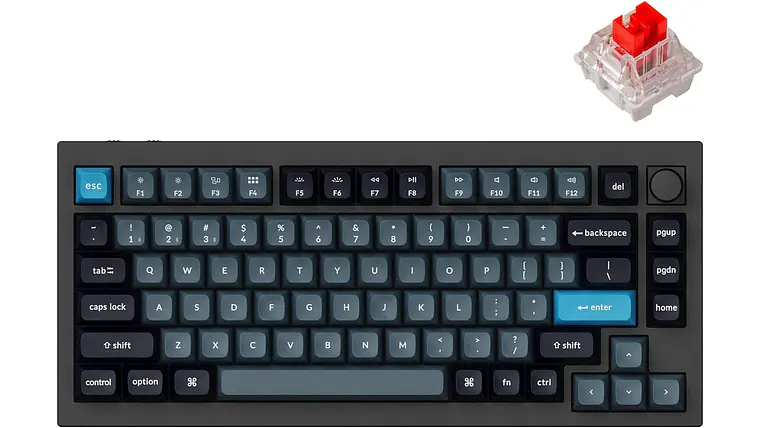 Keychron Q1 Pro - Teclado Mecánico Inalámbrico Aluminio CNC  7