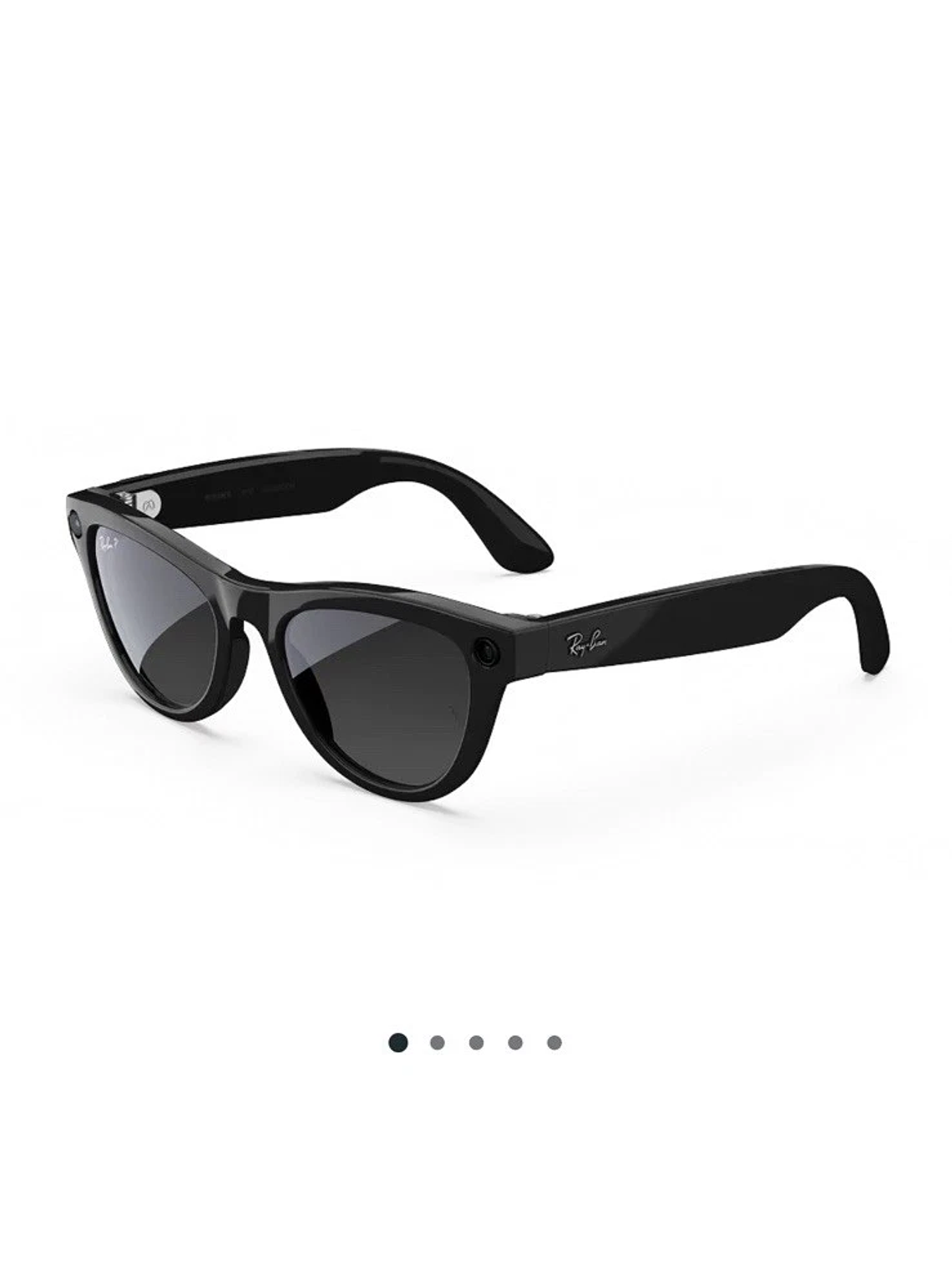 Ray-Ban Meta Skyler (Gen 2) - Shiny Black / Polarized Gradient Graphite 1
