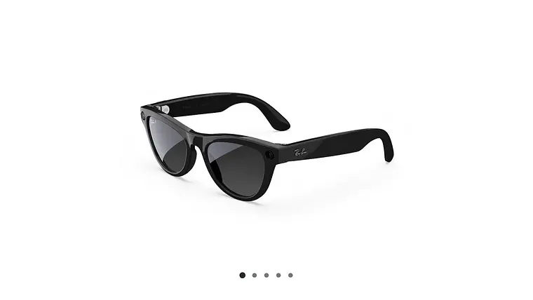Ray-Ban Meta Skyler (Gen 2) - Shiny Black / Polarized Gradient Graphite 1