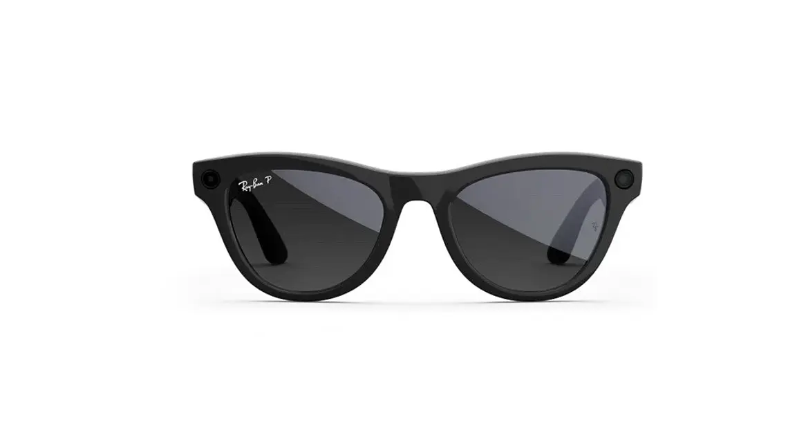 Ray-Ban Meta Skyler (Gen 2) - Shiny Black / Polarized Gradient Graphite 2
