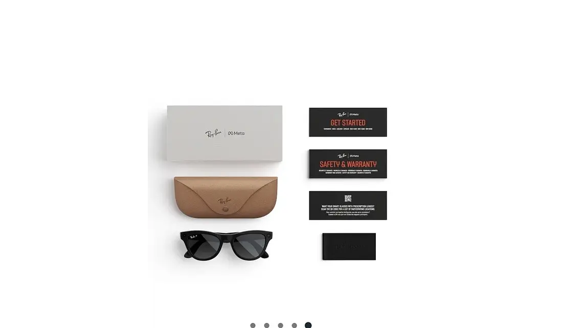 Ray-Ban Meta Skyler (Gen 2) - Shiny Black / Polarized Gradient Graphite 4