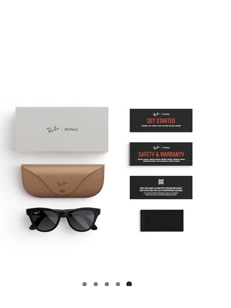 Ray-Ban Meta Skyler (Gen 2) - Shiny Black / Polarized Gradient Graphite 4