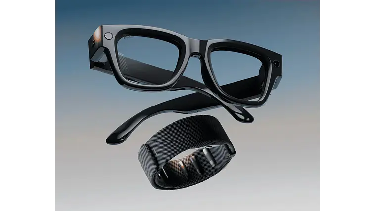 Meta Ray-Ban Display Ai Smartglasses Band Size 3 - LARGE Frame - Shiny Black 1