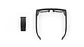 Meta Ray-Ban Display Ai Smartglasses Band Size 3 - LARGE Frame - Shiny Black - Miniatura 2