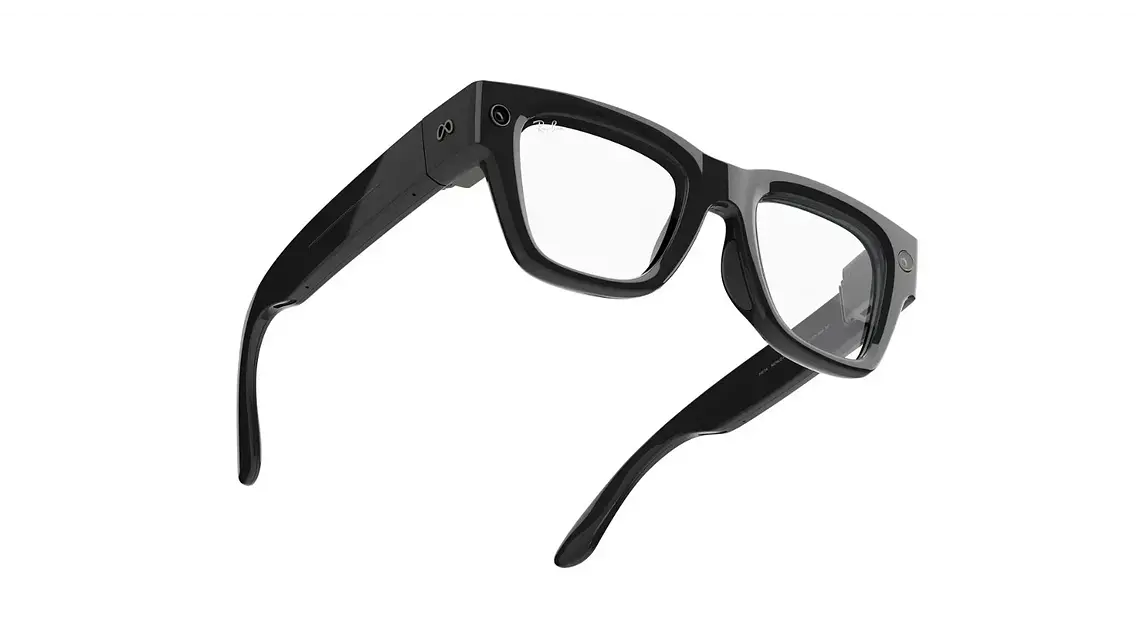 Meta Ray-Ban Display Ai Smartglasses Band Size 3 - LARGE Frame - Shiny Black 4