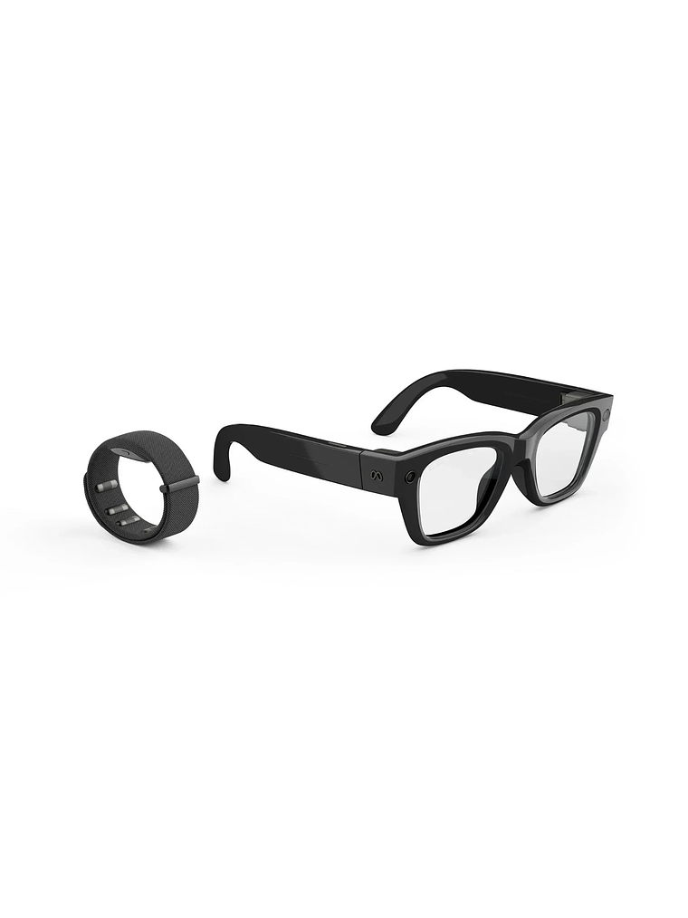 Meta Ray-Ban Display Ai Smartglasses Band Size 3 - LARGE Frame - Shiny Black 5