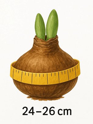 Bulbo Amaryllis Splash 24/26