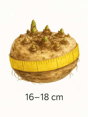 Tubérculo de Cala de corte Holland Art 16/18