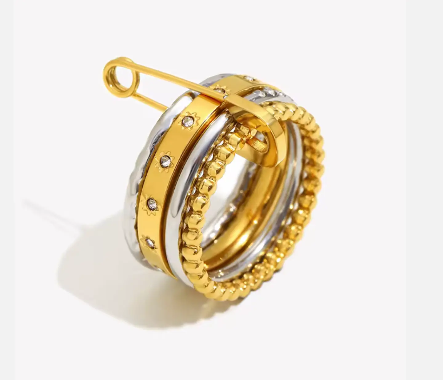 Anillo sol y estellas 1