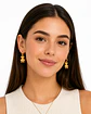 Aros Minimalistas Acero 316L PVD Oro 18K 69P - Miniatura 2