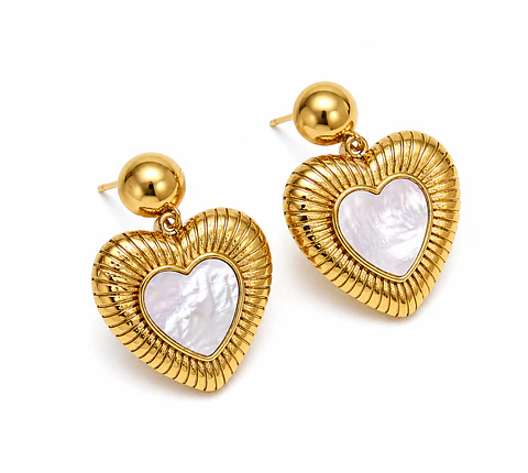 Aros Colgantes Finos Acero 316L PVD Oro 18K 72P