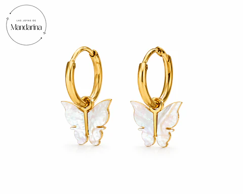 Aros Delicados Acero 316L PVD Oro 18K 73P