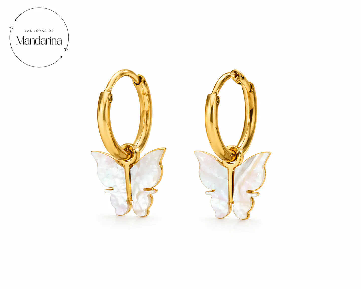 Aros Delicados Acero 316L PVD Oro 18K 73P 2