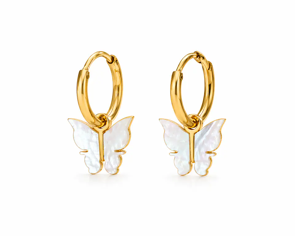 Aros Delicados Acero 316L PVD Oro 18K 73P 1