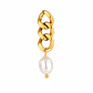 Aros Modernos Acero 316L PVD Oro 18K 109P - Miniatura 3