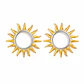Aros Diseño Fino Acero 316L PVD Oro 18K 114P - Miniatura 1
