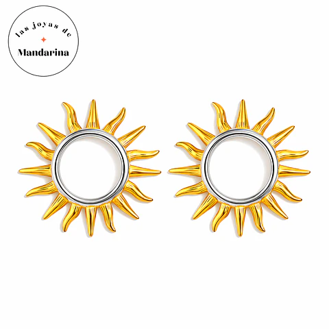 Aros Diseño Fino Acero 316L PVD Oro 18K 114P